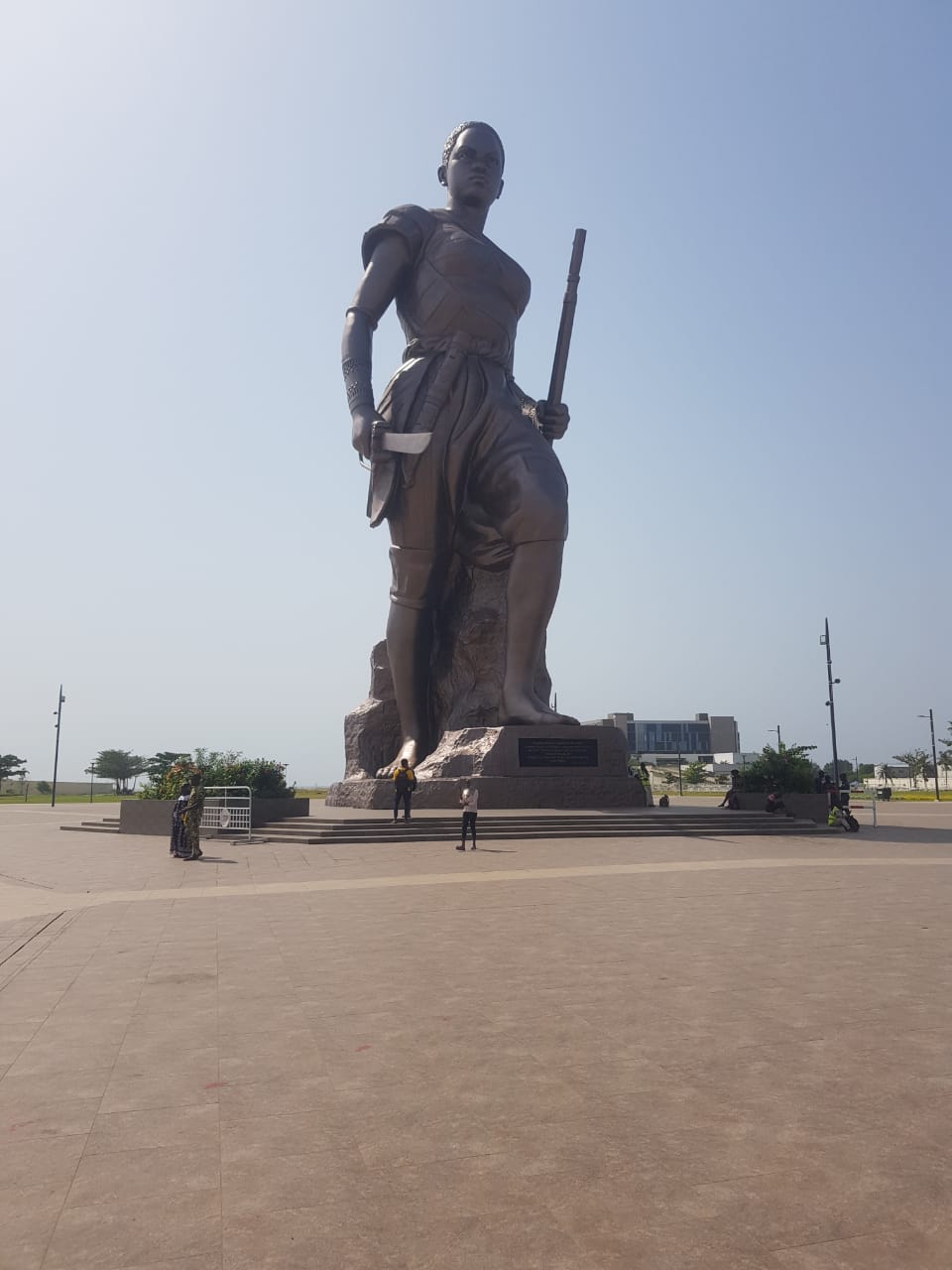 Amazon statue